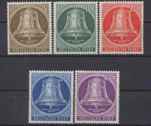 Berlin, MiNr. 101-105, postfrisch - 602653