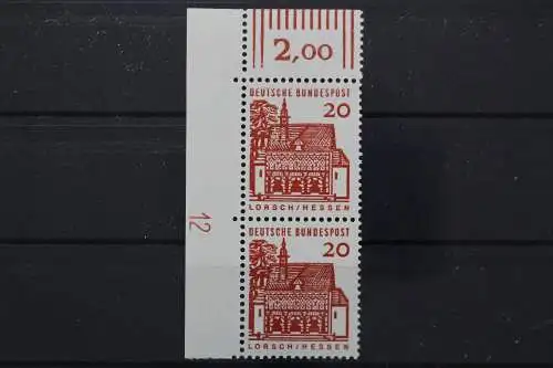 Deutschland (BRD), MiNr. 456, Ecke li. oben mit DZ 12, postfrisch - 653392