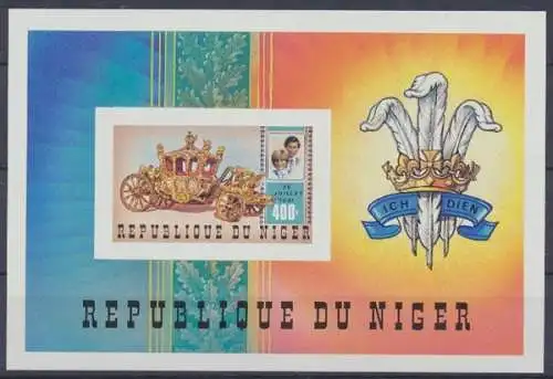 Niger, Michel Nr. Block 33 B, postfrisch / MNH - 603061