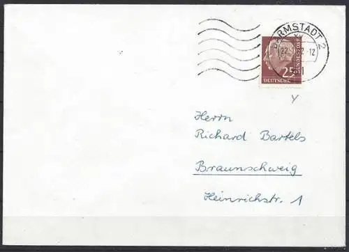 Deutschland (BRD), MiNr. 179-260 y auf 5 Versuchsbriefen, BPP Fotoattest - 690392