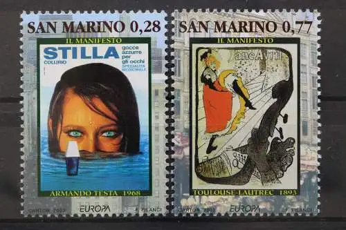 San Marino, MiNr. 2085-2086, postfrisch - 653976