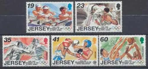 Jersey, MiNr. 742-746, postfrisch - 603198