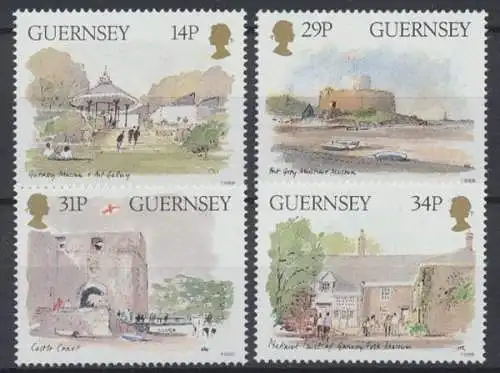 Guernsey, MiNr. 369-372, postfrisch - 603457