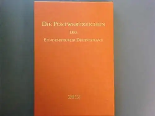 Deutschland (BRD), Jahrbuch 2012, postfrisch - 200482