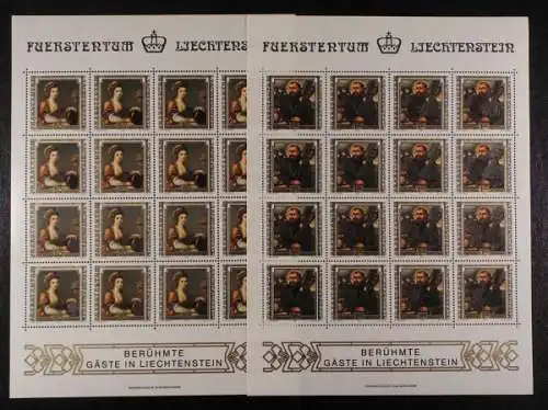 Liechtenstein, MiNr. 809-812 KB, postfrisch - 690626