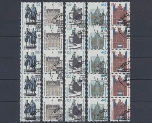 Deutschland (BRD), Michel Nr. 1934-1938 R, gestempelt - 602580