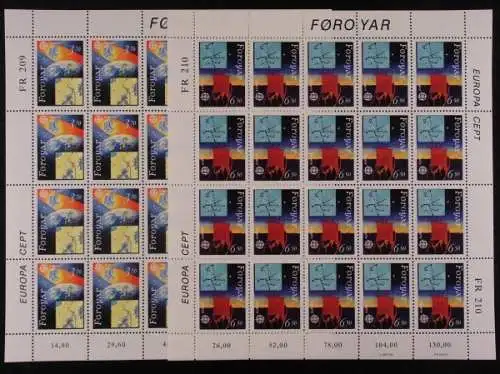 Färöer, Michel Nr. 215-216 KB, postfrisch / MNH - 690655