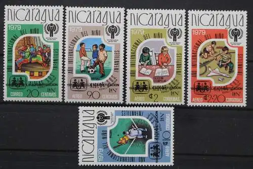 Nicaragua, MiNr. 2154-2158, postfrisch - 654650