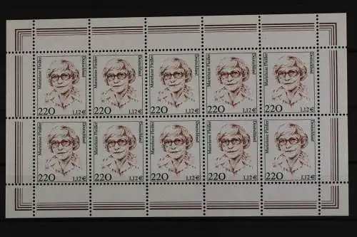 Deutschland, MiNr. 2158, Bogen Frauen 220 Pf/1,12 EUR, postfrisch - 630414