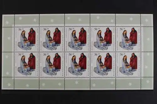 Deutschland, MiNr. 2286, Kleinbogen Weihnachten, postfrisch - 630513