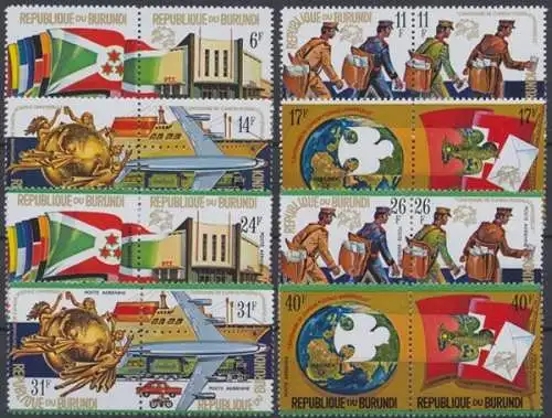 Burundi, Michel Nr. 1069-1084 A, postfrisch/MNH - 690489