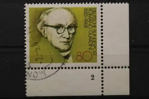 Deutschland (BRD), MiNr. 1237, Ecke rechts unten, FN 2, gestempelt - 655457