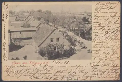 Schwarzenbek, Ortsansicht von oben - 412185