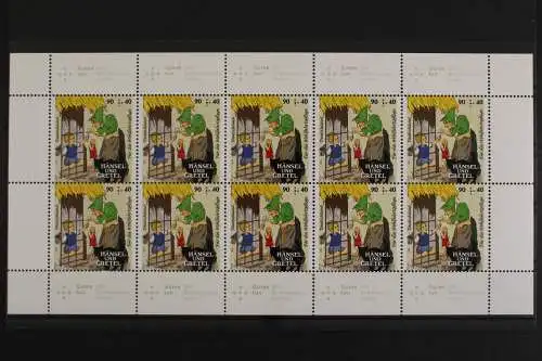 Deutschland, MiNr. 3057, Kleinbogen, Hänsel & Gretel, postfrisch - 631016