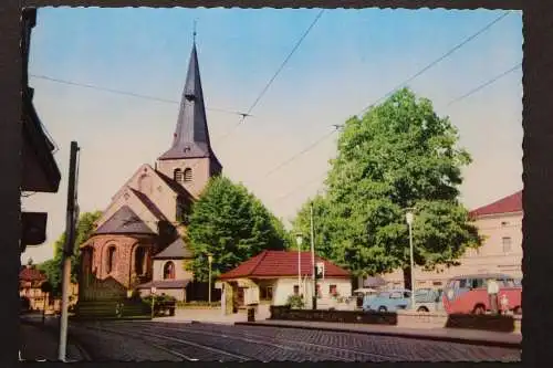 Hilden, Marktplatz mit evang. Kirche - 421333