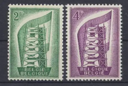 Belgien, MiNr. 1043-1044, postfrisch - 692378