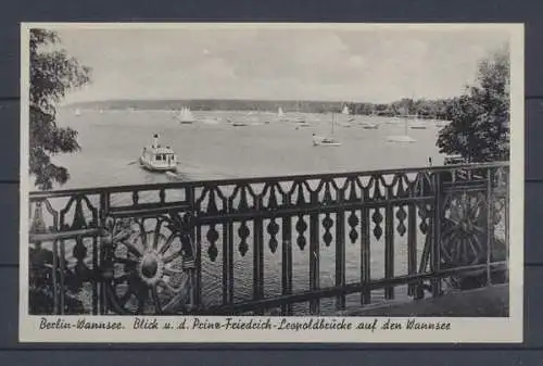 Berlin, Wannsee, Blick von der Prinz-Friedrich-Leopoldbrücke auf den Wannsee - 402573