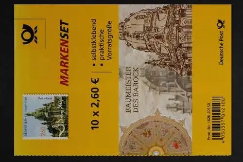 Deutschland (BRD), MiNr. MH 104, Frauenkirche Dresden, postfrisch - 631373