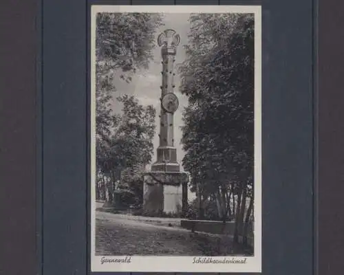 Grunewald, Schildhorndenkmal - 402583