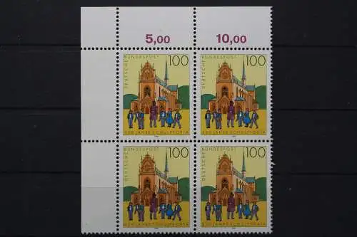 Deutschland, MiNr. 1675, 4er Block, Ecke links oben, postfrisch - 656044