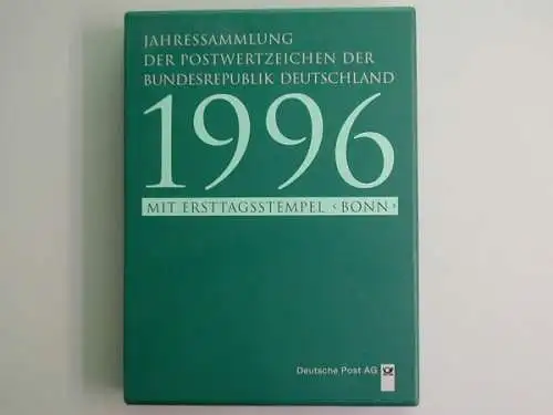 Deutschland (BRD), Jahressammlung 1996, gestempelt - 200488