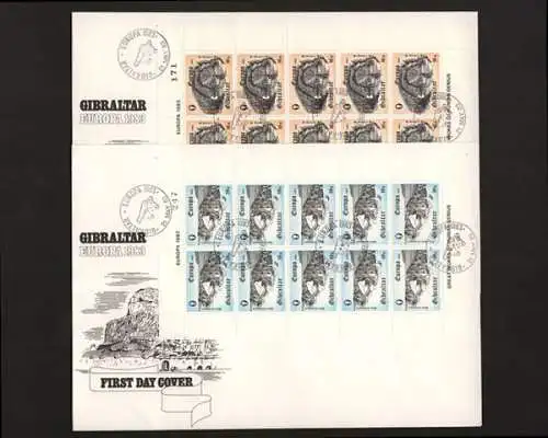 Gibraltar, Michel Nr. 463-464 KB, FDC - 64670M