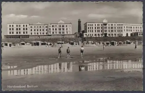 Nordseebad Borkum, Strandansicht - 412370