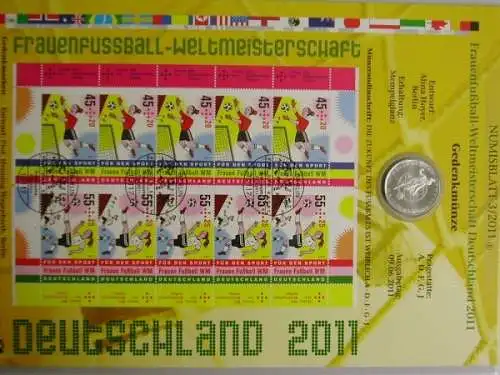 BRD Numisblätter, kompletter Jahrgang 2011 - 890153