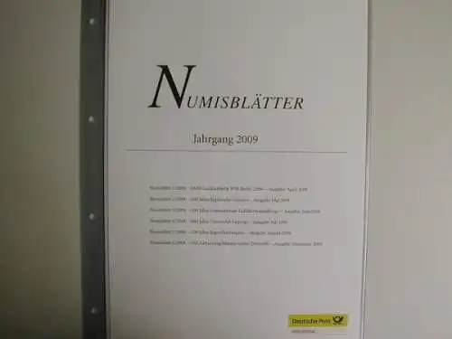 Inhaltsverzeichnis und Beschreibungsblätter zum Jahrgang 2009 - 890166