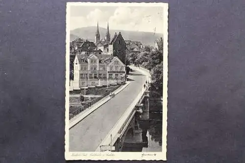 Saalfeld/Saale, Saalebrücke mit Saaletor - 421277