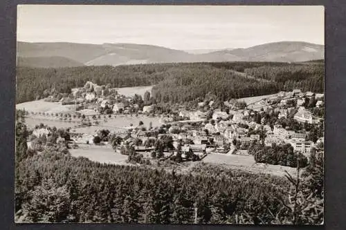 Hahnenklee-Bockswiese, Blick vom Bocksberg auf den Ort - 421833