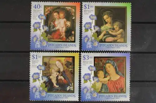 Pitcairn, MiNr. 647-650, Weihnachten 2003, Gemälde, postfrisch - 633712