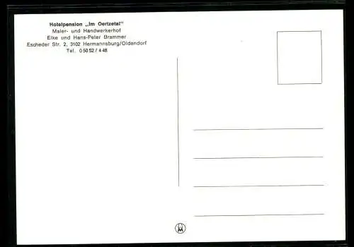 Hermannsburg/Oldendorf, Hotelpension "Im Oertzetal" - 412724