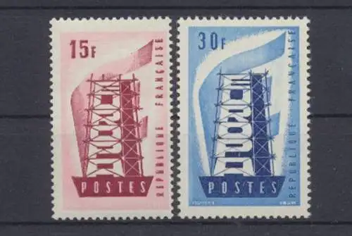 Frankreich, MiNr. 1104-1105, postfrisch - 694262