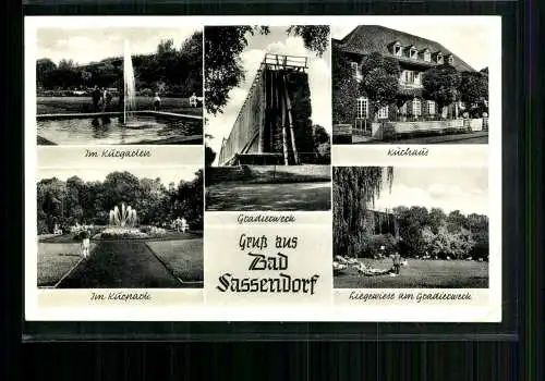 Bad Sassendorf, Kurgarten, Gradierwerk, Kurhaus - 412973