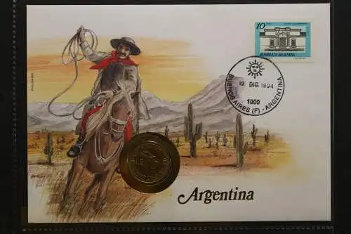 Argentinien, Numisbrief, 19.12.1994 - 656925