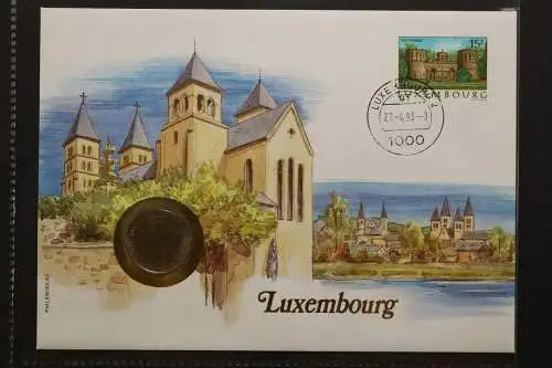 Luxemburg, Numisbrief, 23.4.1993 - 657109