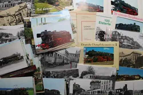 Eisenbahn, über 250 Karten mit herrlichen Motiven - 706883