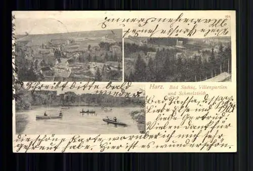 Bad Sachsa, Harz, Villenpartien und Schmelzteich - 418194