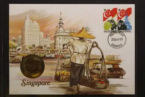 Singapur, Numisbrief, 20.5.1988 - 656997