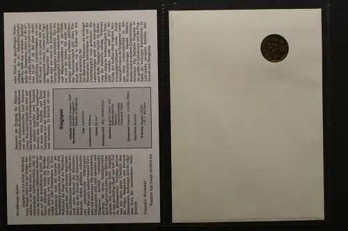 Singapur, Numisbrief, 20.5.1988 - 656997