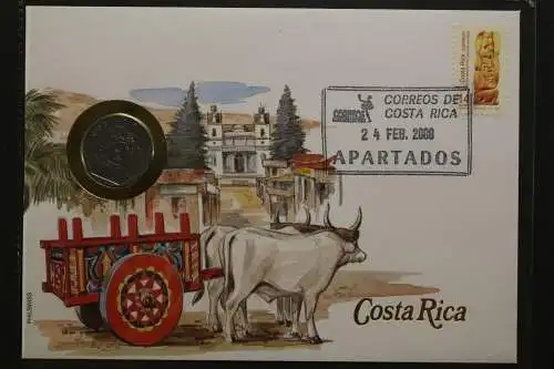 Costa Rica, Numisbrief, 24.2.2000 - 657133