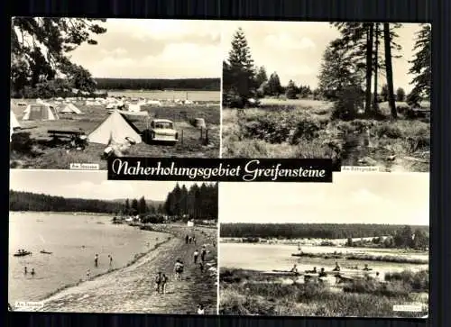 Ehrenfriedersdorf, Sachsen, Greifensteine, Stausee, Strand Zelte - 418306