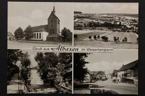 Albaxen, 4 Ortsansichten, Kirche - 421781