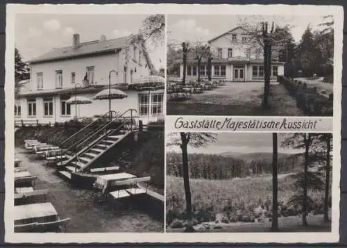 Hamburg-Harburg, Gaststätte "Majestetische Aussicht" Bes. H. Martens - 412538