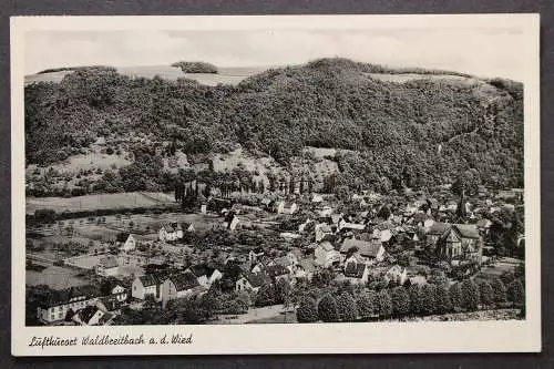 Waldbreitbach an der Wied, Blick auf den Ort - 421894