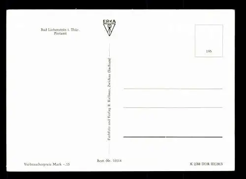 Bad Liebenstein/Thür., Postamt - 418675