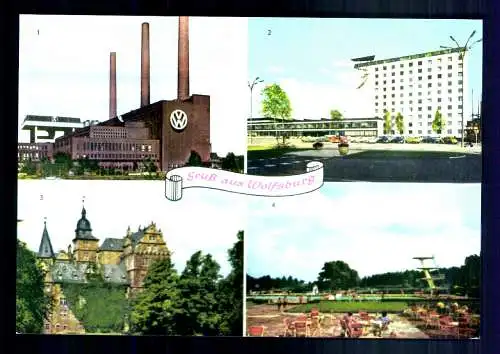 Wolfsburg, VW Werk, Rathaus, Schloss, VW Bad - 413276