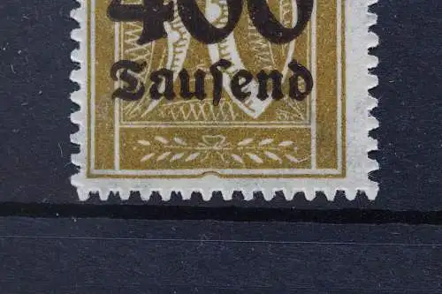 Deutsches Reich, MiNr. 299 PLF III, postfrisch, geprüft Infla - 658615