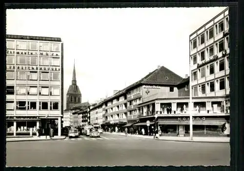 Hildesheim, Blick über die Schuhstraße auf die Andreaskirche - 412881